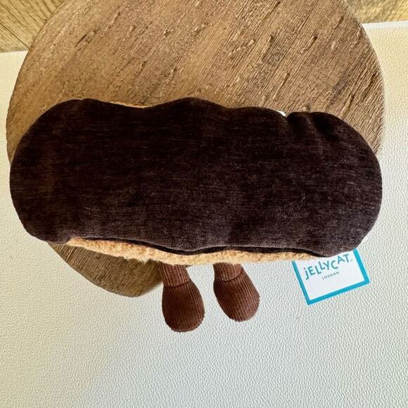 Jellycat Etienne Eclair NEW! Chocolate Eclair Amuseables FAST SHIP - Picture 4 of 7